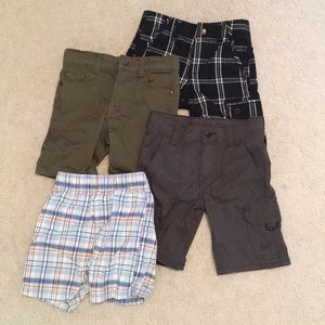 Four boys shorts 4T